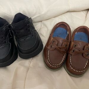 Nike Toddler Sneakers in Black and Brown Dress Shoes